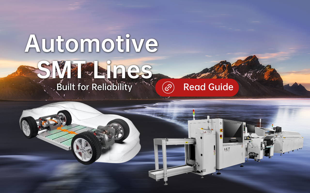 0 How To Choose SMT Production Line for Automotive Electronics Manufacturing 0 Kuinka valita SMT-tuotantolinja autoelektroniikan valmistukseen