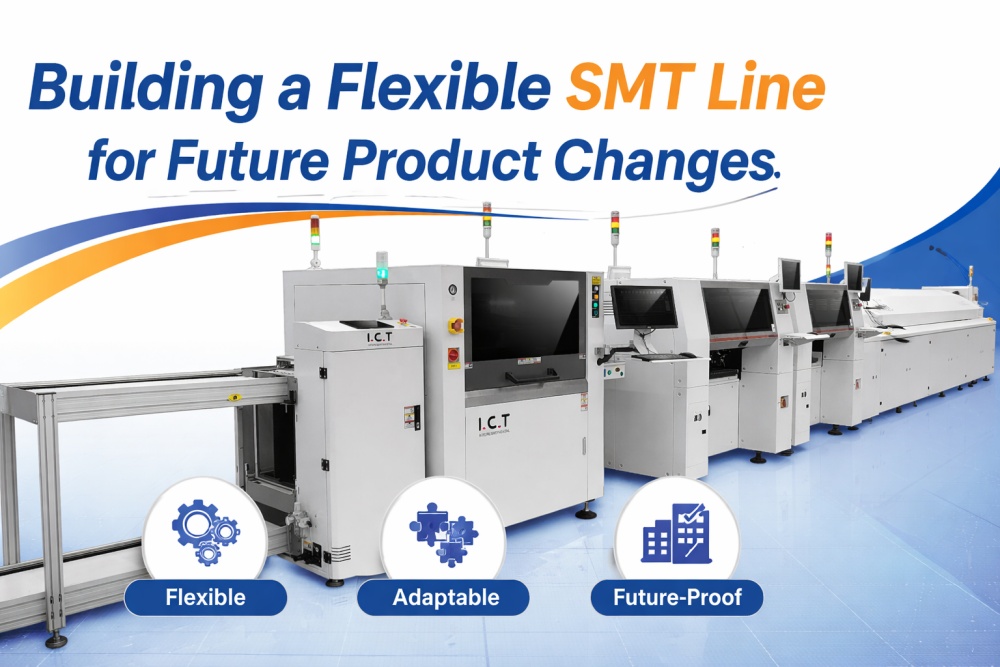 Building a Flexible SMT Line for Future Product Changes Joustavan SMT-linjan rakentaminen tulevia tuotemuutoksia varten