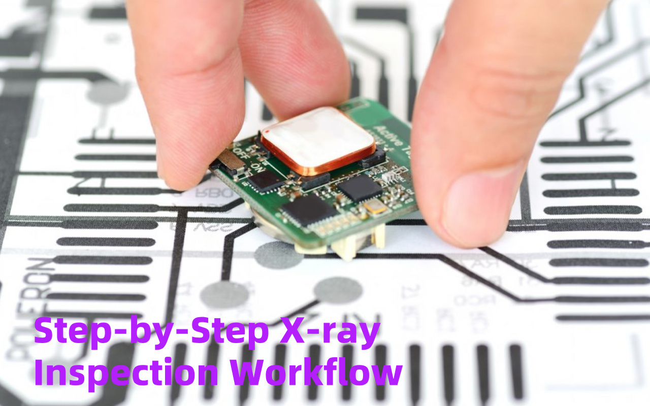 6. Step-by-Step X-ray Inspection Workflow 6. Vaiheittainen röntgentarkastuksen työnkulku