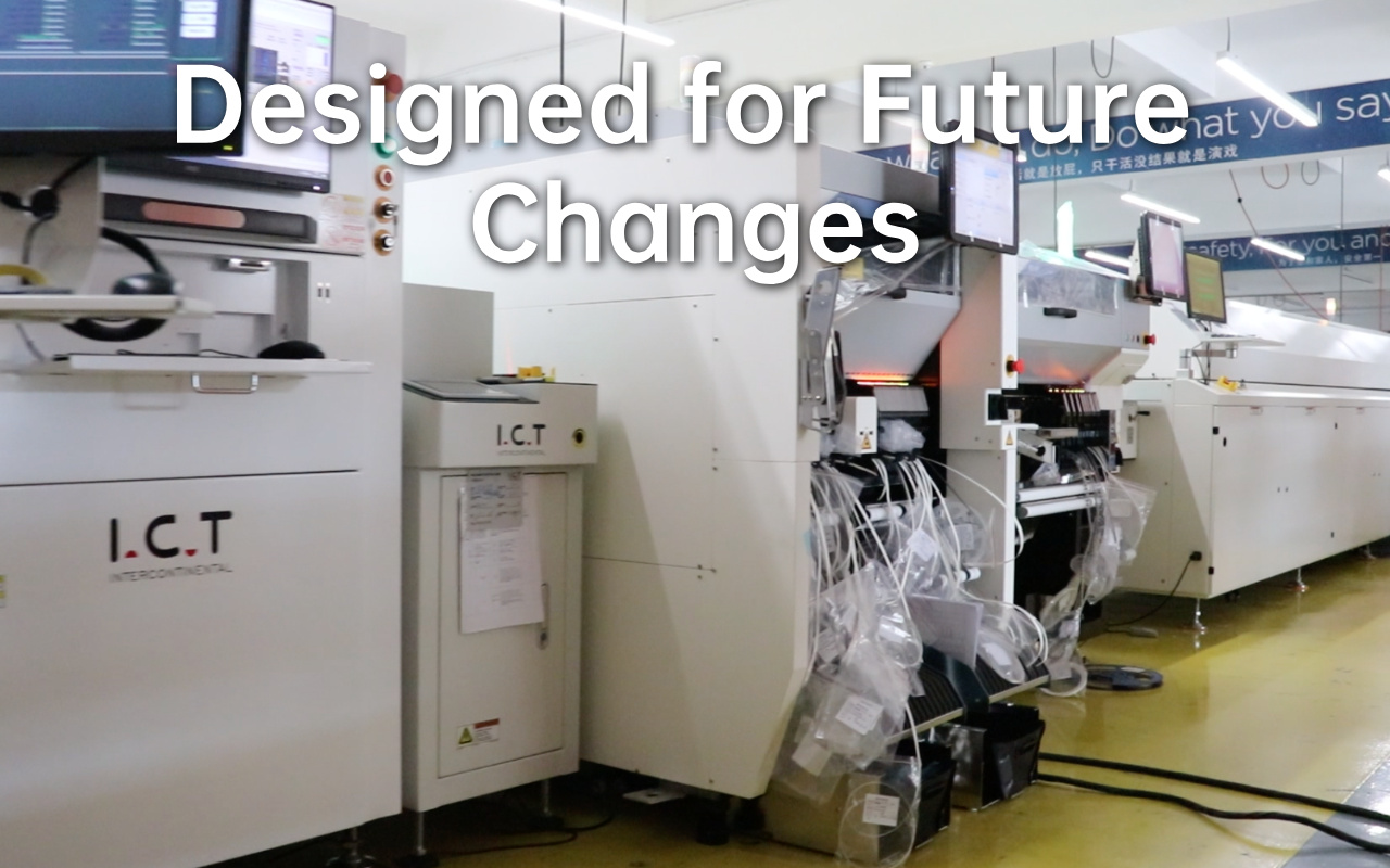 7. Designing the SMT Line for Future Flexibility 7. SMT-linjan suunnittelu tulevaisuuden joustavuutta varten