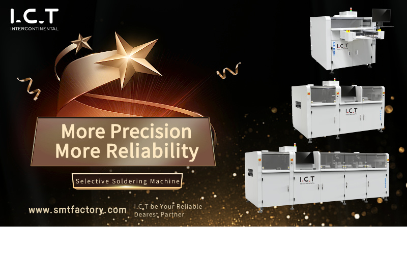 I.C.T-On-line Selective Wave Soldering Machine main 4-2 ICT-On-line Selective Wave Juotoskoneen pää 4-2