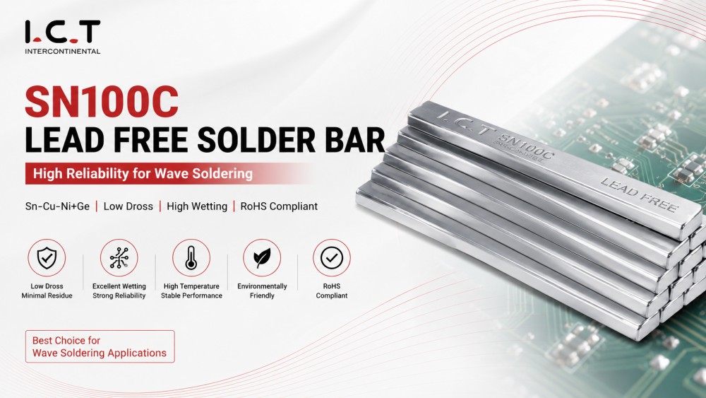 SN100C Lead Free Solder Bar SN100C lyijytön juotostanko