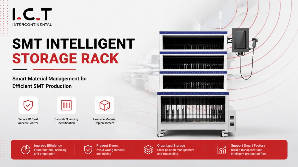 SMT Intelligent Storage Rack SMT älykäs säilytysteline