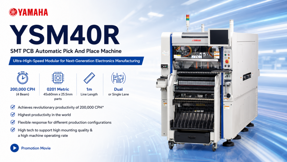 Yamaha Yamaha SMT PCB Automatic Pick And Place Machine Yamaha Yamaha SMT PCB automaattinen poiminta- ja paikkakone