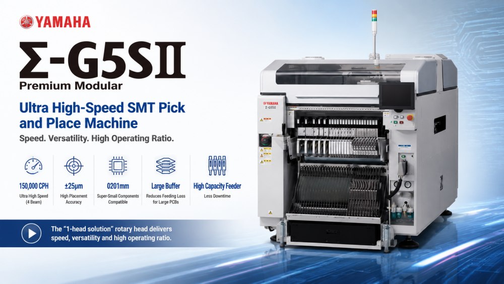 Yamaha Σ-G5SⅡ SMT Pick and Place Machine Yamaha Σ-G5SⅡ SMT Pick and Place Machine