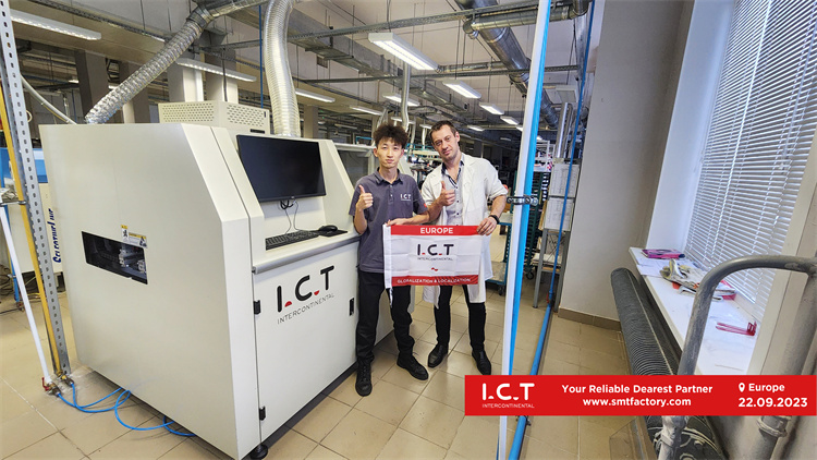 ICT -valikoiva aaltojuotolaite autoelektroniikkaan