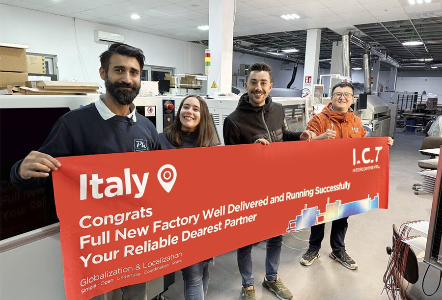 ICT SMT -kone Italiassa