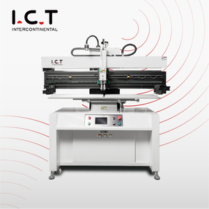 ICT-P12 |Korkean tarkkuuden puoliautomaattinen SMT-näyttökaavaintulostin SMD-kokoonpanolinjassa
