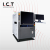ICT |PCB-kuituperho Qr-koodi Lasermerkintäpainokone pyörivällä