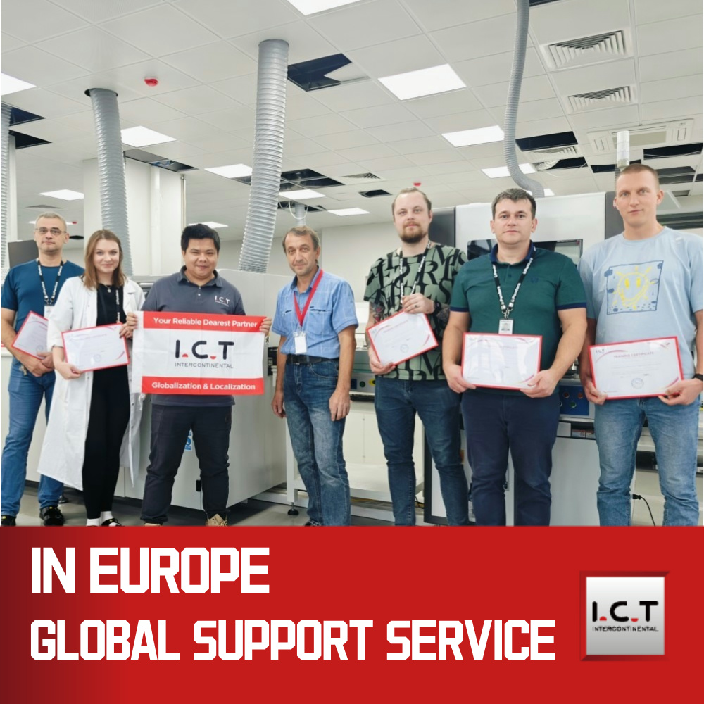 ICT | Täysin automaattinen aaltojuotoskoneen syöttökuljetin