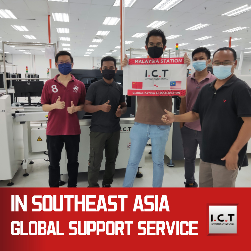 ICT-4034 korkealaatuinen täysimittainen SMT-piirilevytulostuskone