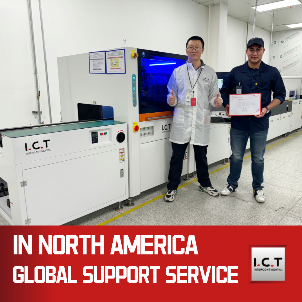 ICT | SMT Double Digital Conformal Coating Machine PCB-tuotantolinja