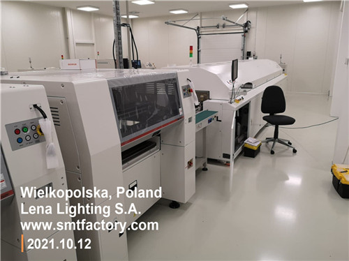 ICT SMT Reflow uuni-poimi ja aseta kone