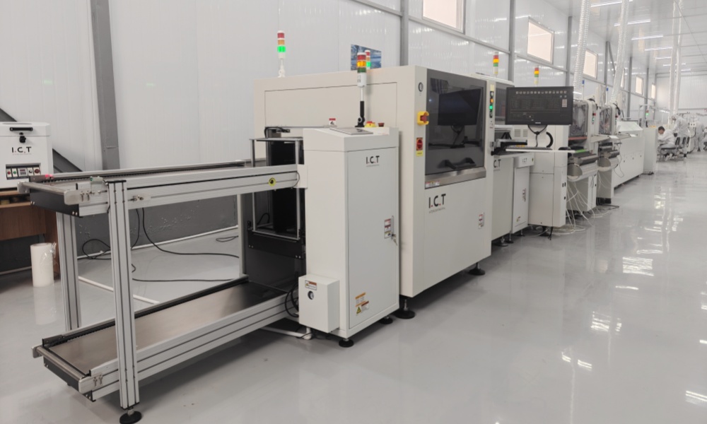 SMT-tuotantolinja PC-emolevyille