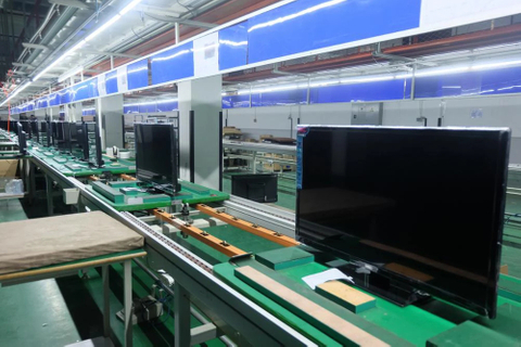 ICT SMT LED TV:n kokoonpanon kuljetinhihnalinja 