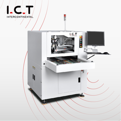 ICT |PCB-reitittimen erotinkone Smt Cnc-leikkauskone 0,6-1,5 mm
