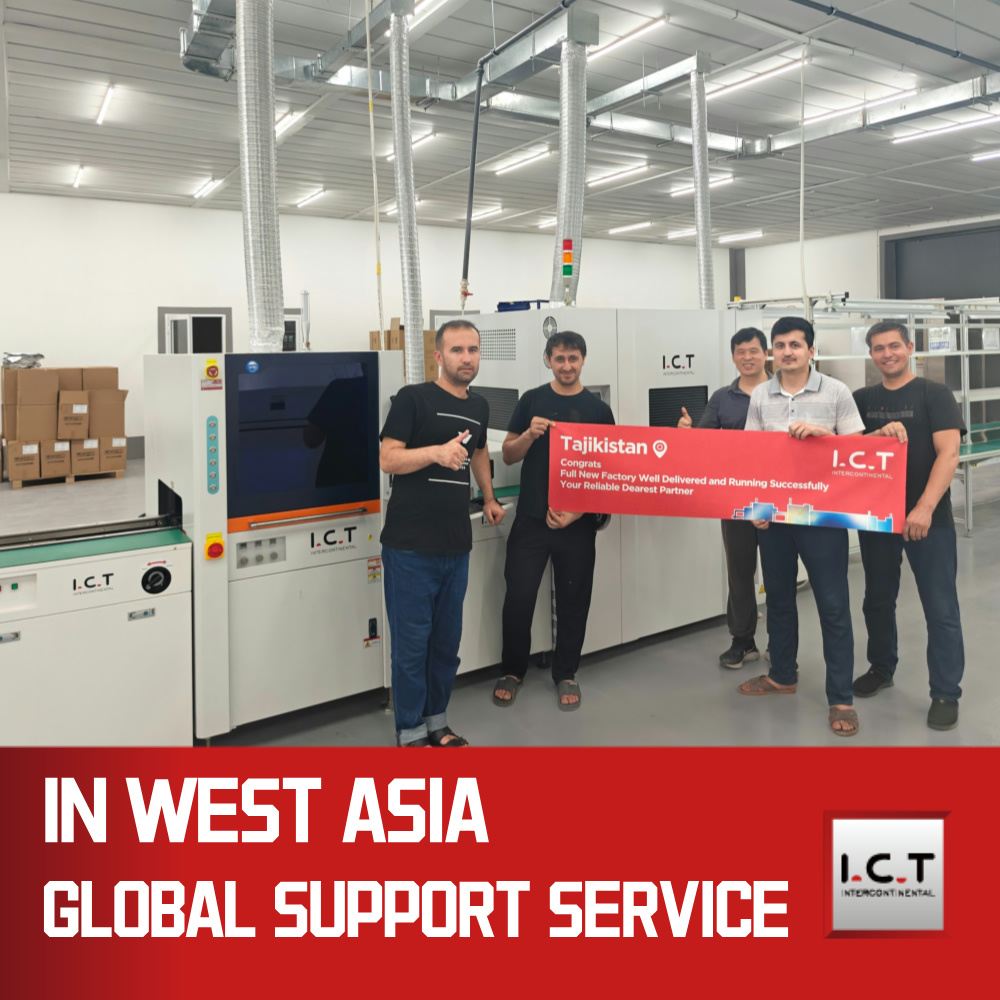 ICT | SMT Double Digital Conformal Coating Machine PCB-tuotantolinja