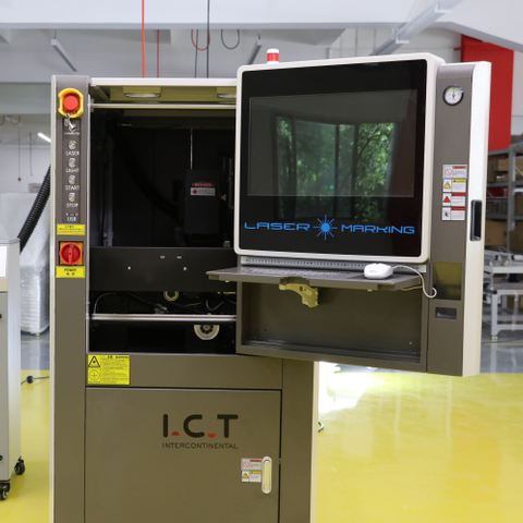 ICT | Suljettu kuitu Led-polttimo lasertulostus ja leikkaus merkintäkone