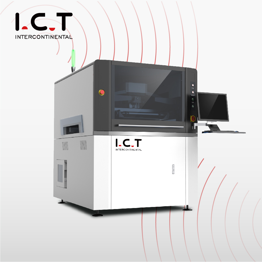 ICT-4034 korkealaatuinen täysautomaattinen SMT PCB -tulostuskone