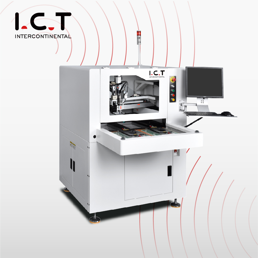 ICT |Desktop PCB Circuito Router Machine