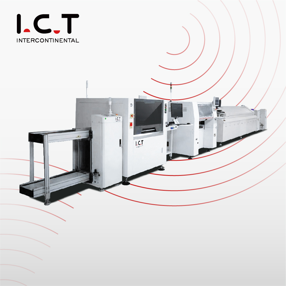 ICT |LED-alasvalo Polttimo Ei-standardi Lamppu Automaattinen tuotantolinja SMT