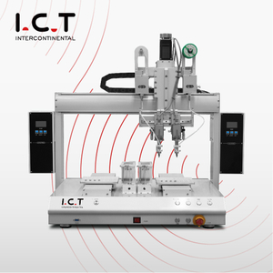 ICT |Toy PCB cartesian Automaattinen led-pistejuottorobotti Koneen akku