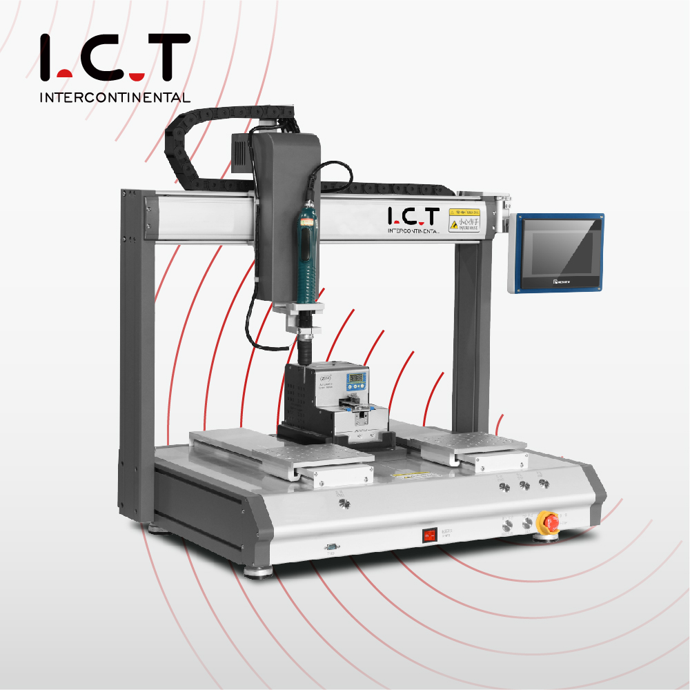 ICT-SCR540 |Pöytäkoneen automaattinen kiinnitys sisäänrakennetulla kiinnitysruuvilla 