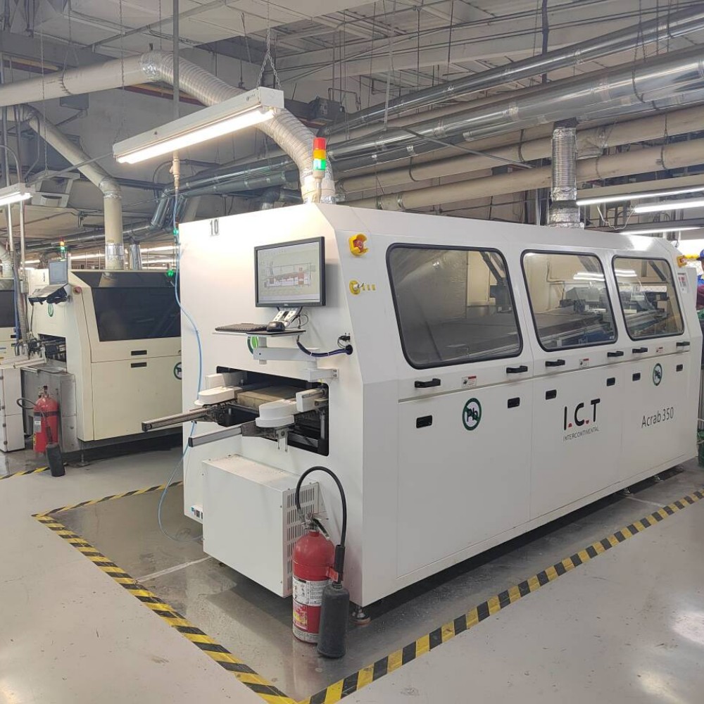 ICT-Acrab450 | Typpiaaltojuottokone DIP-linjassa