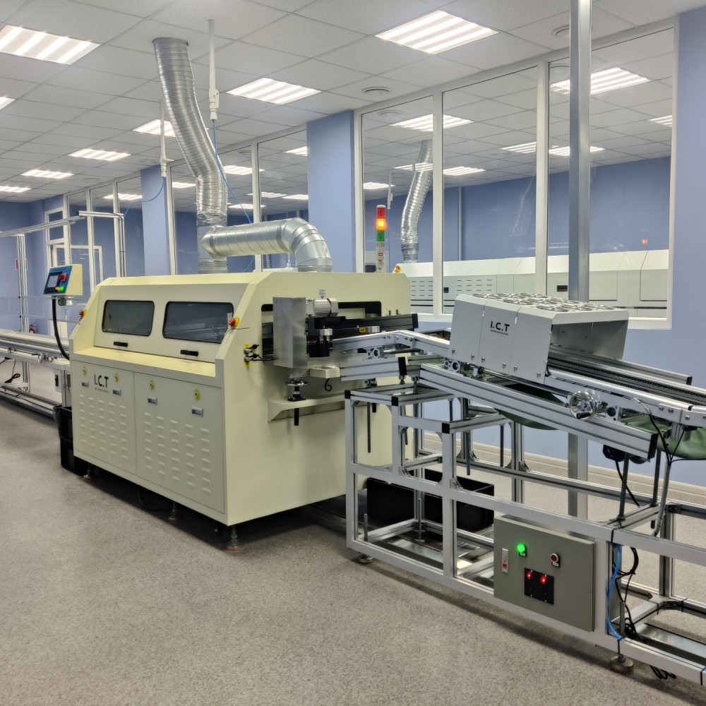 ICT-W2 | Taloudellinen korkealaatuinen THT PCB Wave -juotoskone