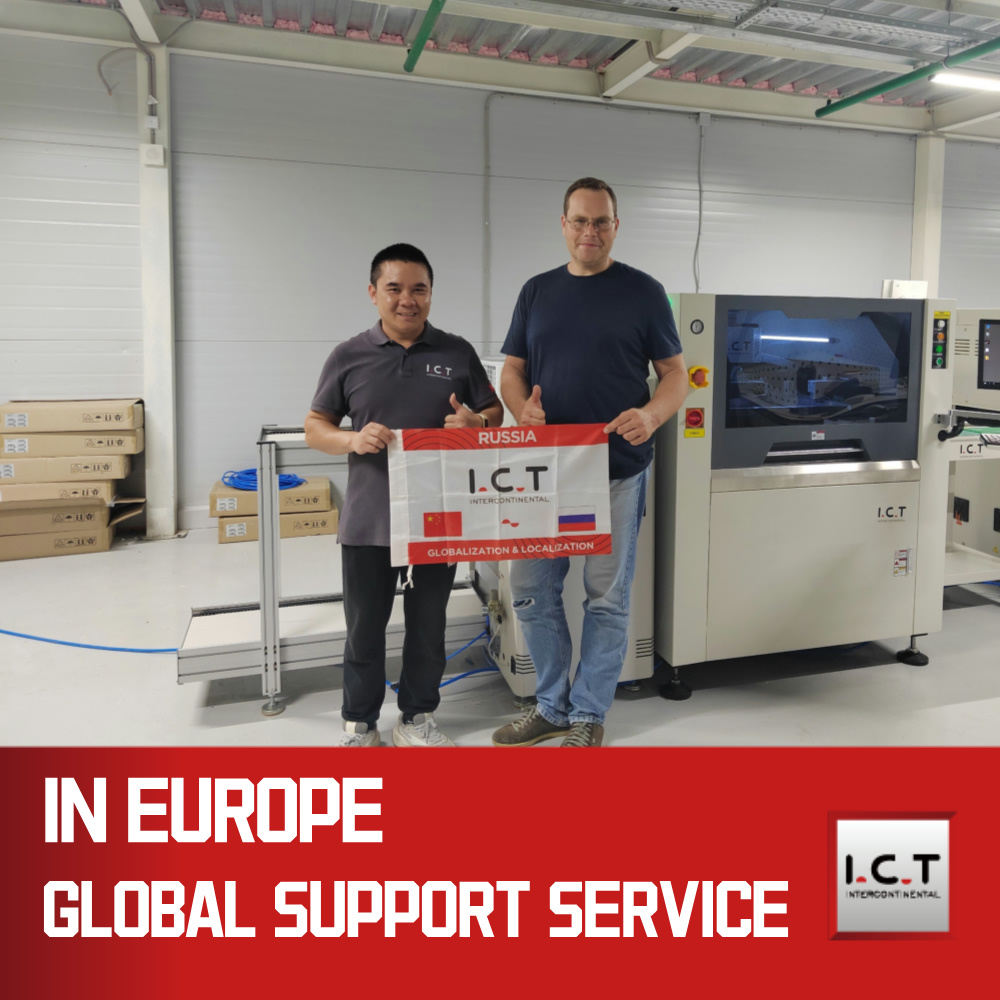 ICT | Automaattinen SMT-juotepastan painokone