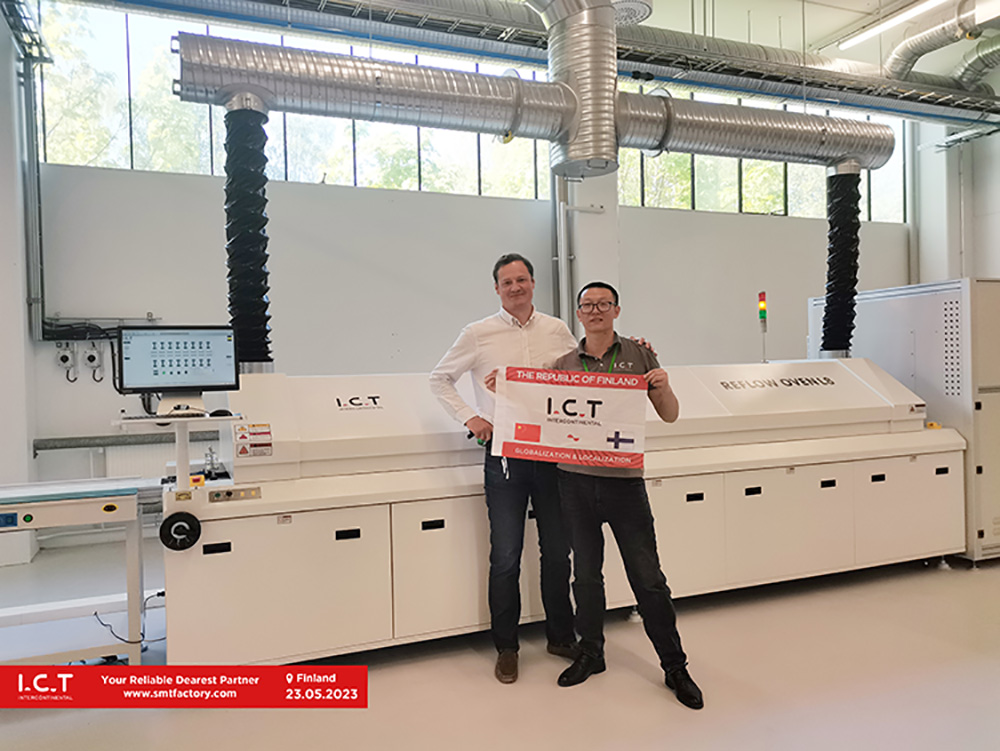 Suomi Asiakkaan tehtaan reflow-uuni