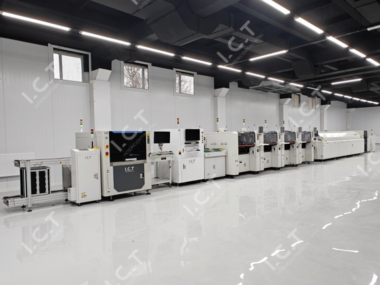 ICT SMT -tuotantolinja Uzbekistanissa