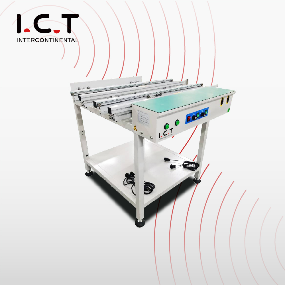 ICT |PCB-hihnan laskuportin kuljetin