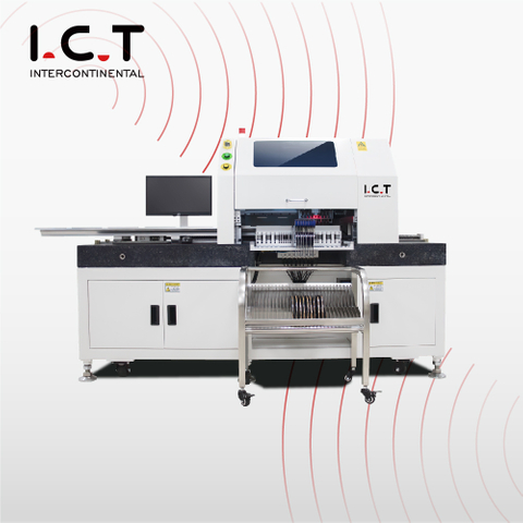 ICT |SMT Chip Mounter Plate LED Chips 2 Vision Pick and Place Machine