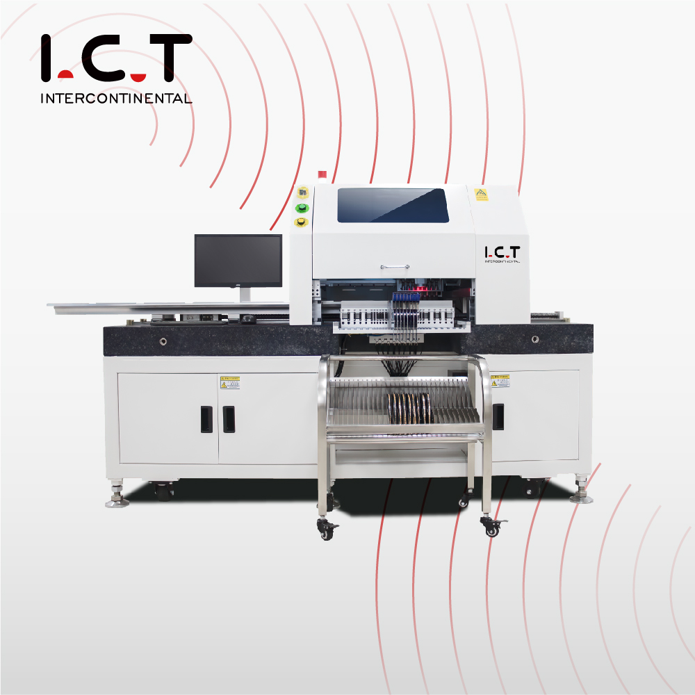 ICT |SMT Chip Mounter Plate LED Chips 2 Vision Pick and Place Machine