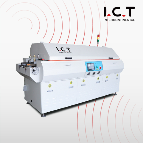 Typpi-PCB Reflow -uuni SMT-juotteen palautuskoneeseen