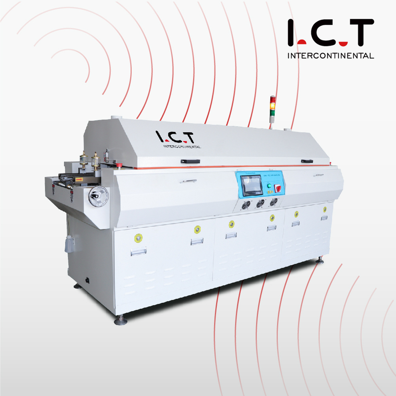Typpi-PCB Reflow -uuni SMT-juotteen palautuskoneeseen