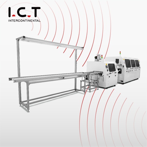 ICT-Acrab350 |Korkean stabiilisuuden DIP PCB typen aaltojuottokone
