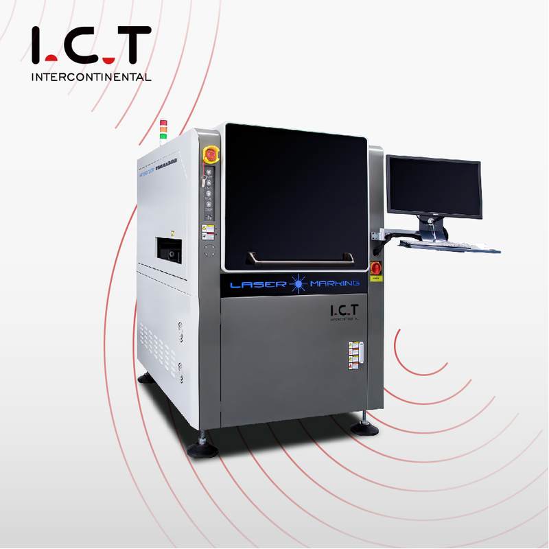 ICT |SMT PCB kaksiulotteinen qr-koodi lasermerkintäkone 20w Hinta