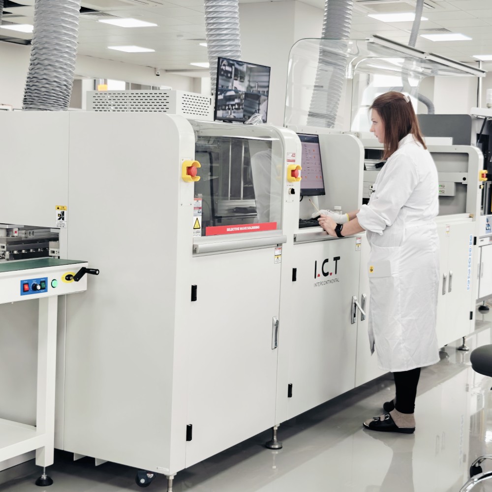 ICT-SS430 | DIP Selective Wave -juotoskone