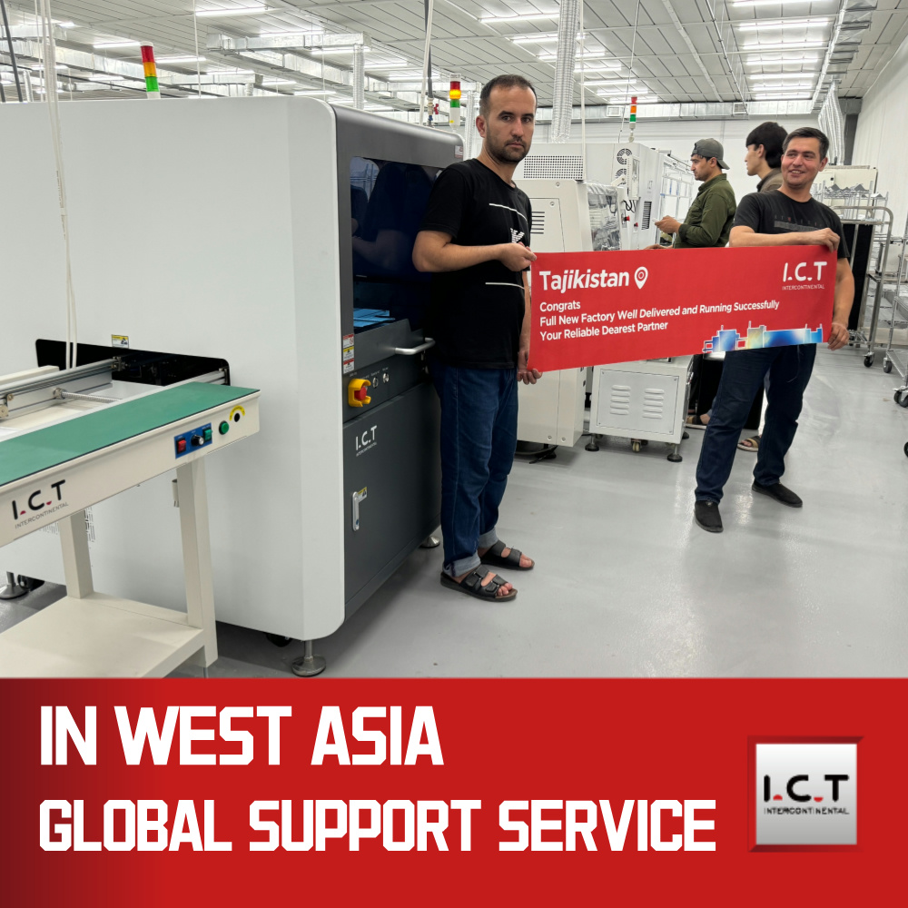 ICT-D1200 | Online Jet-annostelukone SMT-linjalle