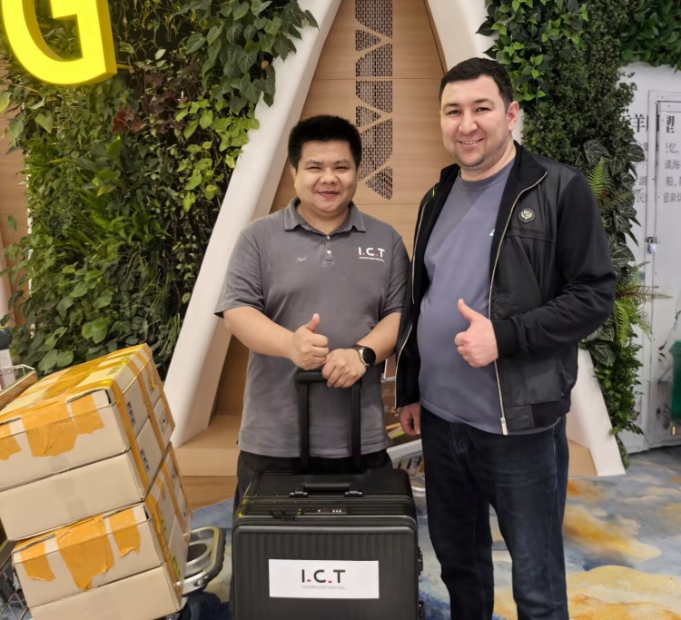 ICT-insin&ouml;&ouml;ri saapuu Uzbekistaniin SMT-tuotantolinja-asennusta varten