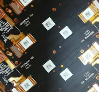 Viivakoodimustesuihkutulostin PCB:llä