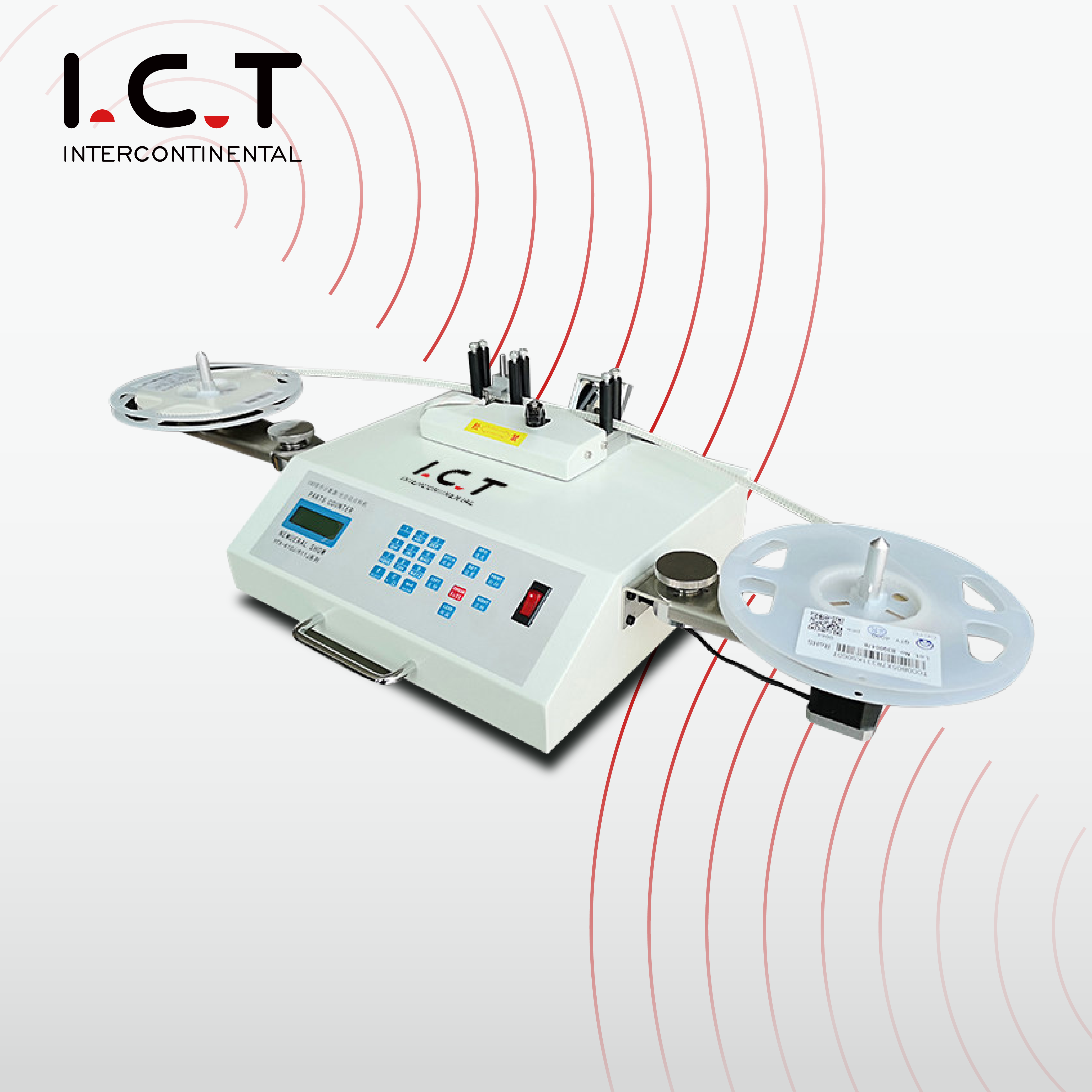 ICT |Automaattinen elektroninen Smd Reel Chip osakomponenttien laskurikone