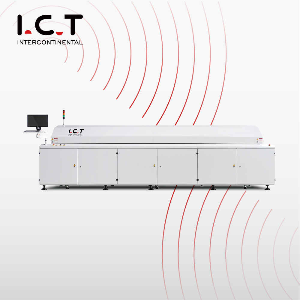 ICT-Lyra733N |Modulaarinen Hot Air SMT Reflow -uuni