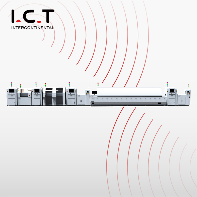 ICT |Korkean tarkkuuden kameran nopea linja Korkean resoluution SMT off-line tuotantolinja