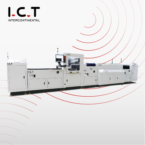 ICT-T650丨SMT PCB Selektiivinen Conformal Coating Machine
