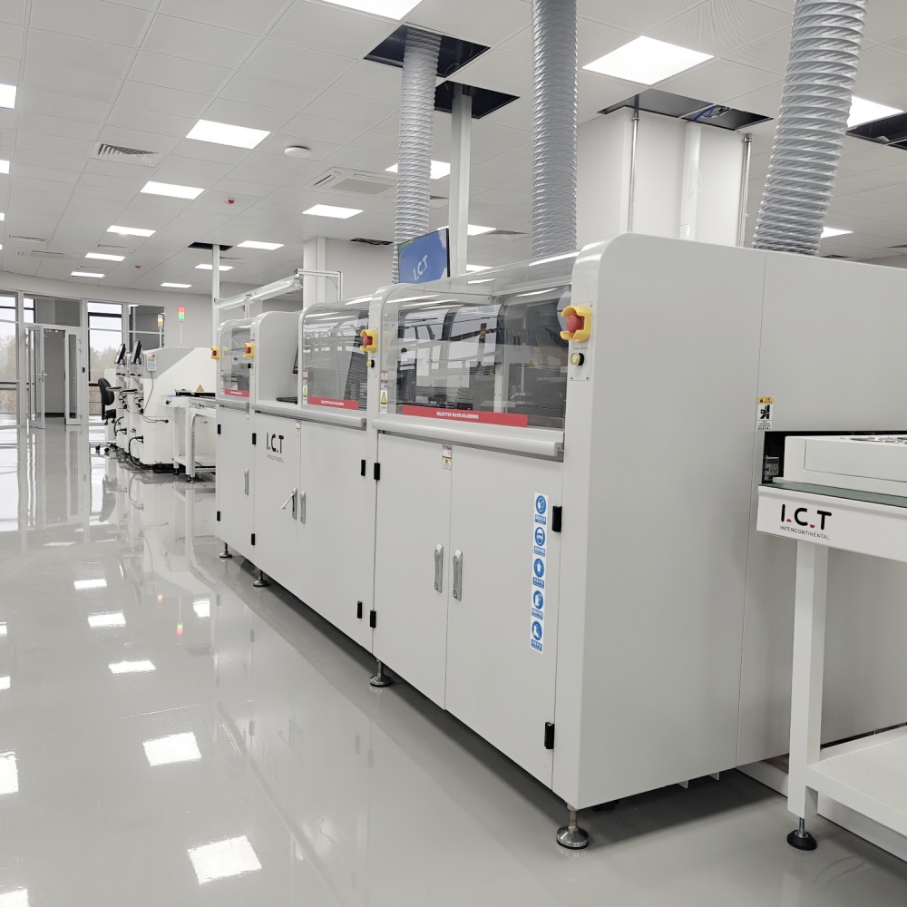 ICT-SS550 | Täysautomaattinen Online Selective Wave -juotoskone 