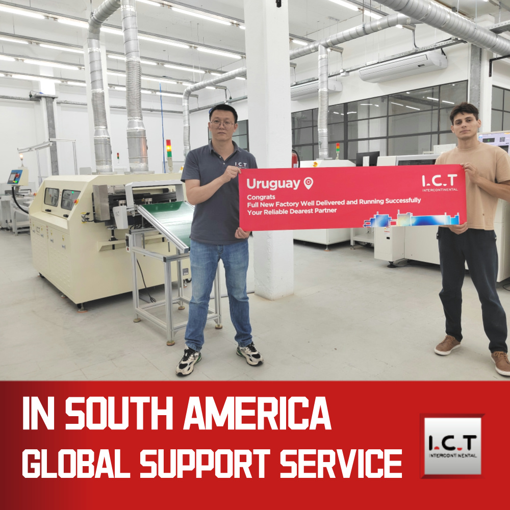 ICT | Pieni automaattinen lyijytön aaltojuotoskone