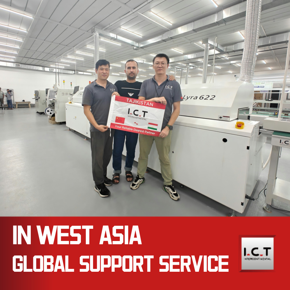 ICT | Erittäin tarkka lämpöprofiili LED Reflow Oven, Oven Reflow toimittaja